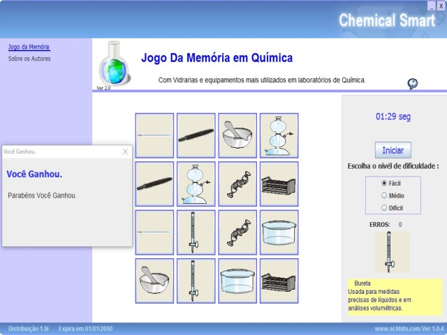 Segurança no laboratorio e vidrarias