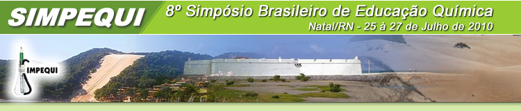 SIMPEQUI - 8 Simpsio Brasileiro de Educao Qumica
