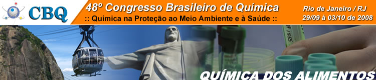 48 Congresso Brasileiro de Quimica