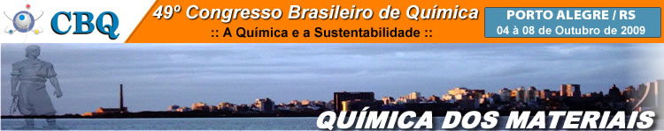 49 Congresso Brasileiro de Quimica