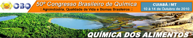 50 Congresso Brasileiro de Quimica