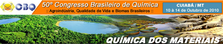 50 Congresso Brasileiro de Quimica