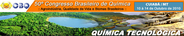 50 Congresso Brasileiro de Quimica